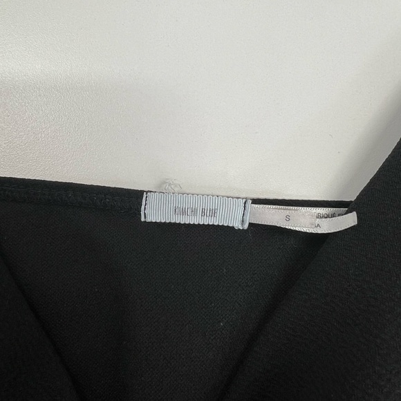 Urban Outfitters Kimchi Blue Drapey Surplice Skort Romper in Black Size Small - Picture 5 of 14